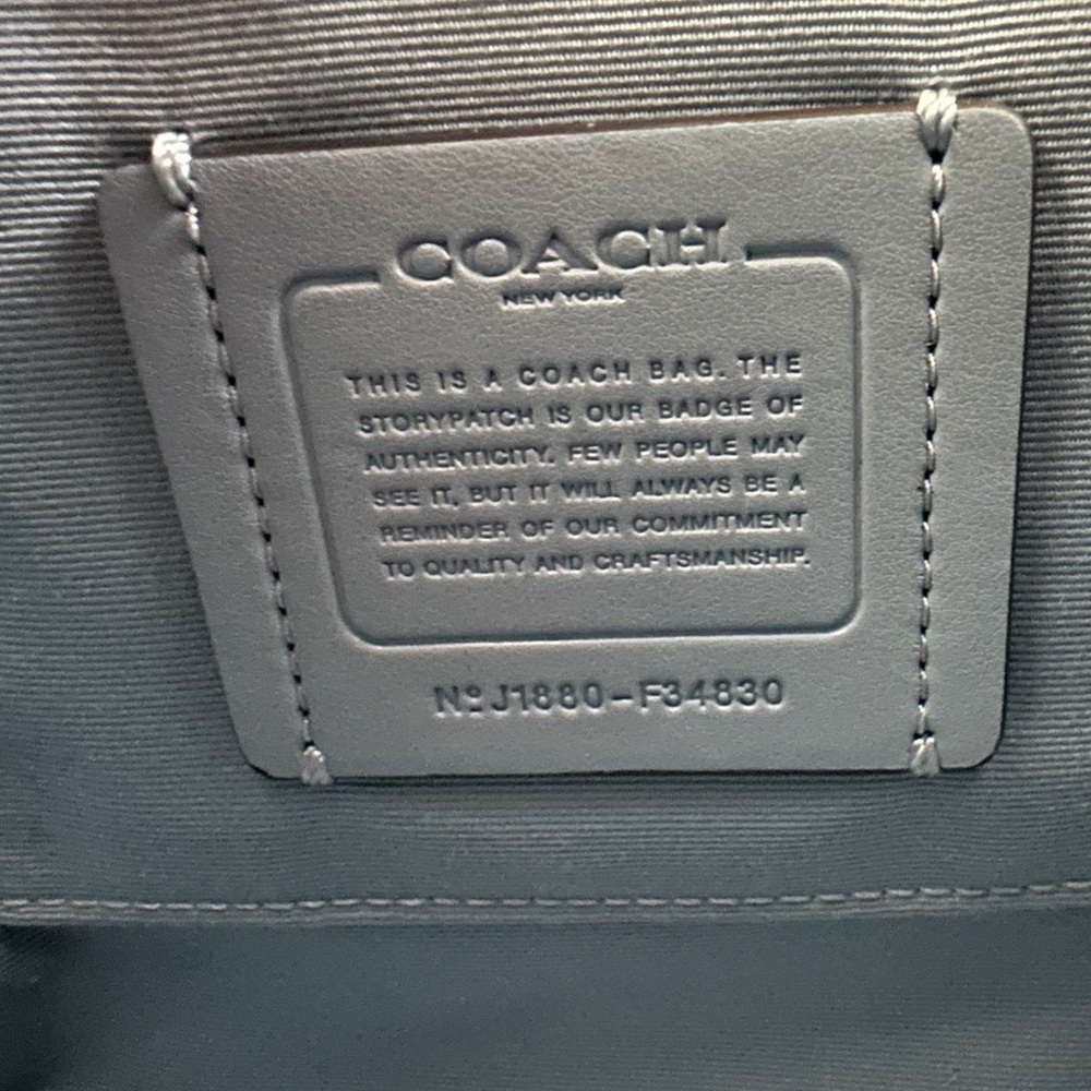 Coach mini backpack - Picture 4 of 5